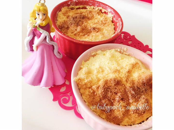 Yuk intip, Resep bikin Cheese Soufflé Praktis Ekonomis (Snack MPASI 1Y+) dijamin lezat