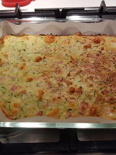 A picture of Zucchini Slice.