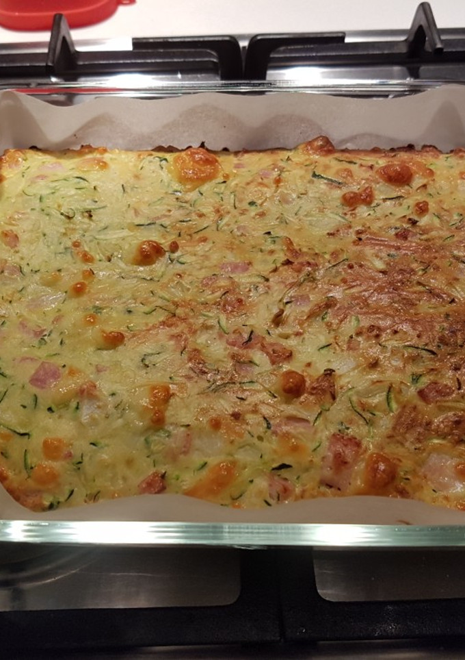 A picture of Zucchini Slice.