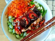 A picture of soy sauce teriyaki