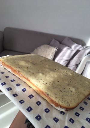 Una foto de Budín de banana