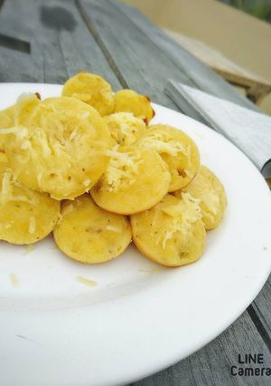 Foto resep Kue Cubit Pisang Keju