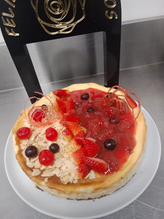 Una foto de Torta grande cheesecake