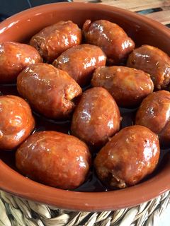 Una foto de Chorizo a la sidra