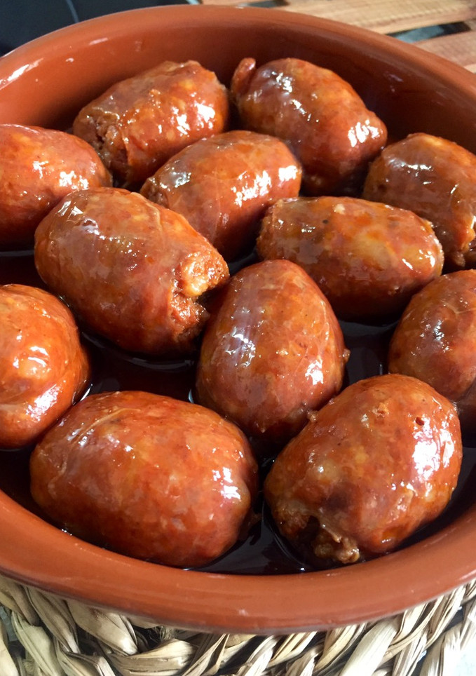 Una foto de Chorizo a la sidra