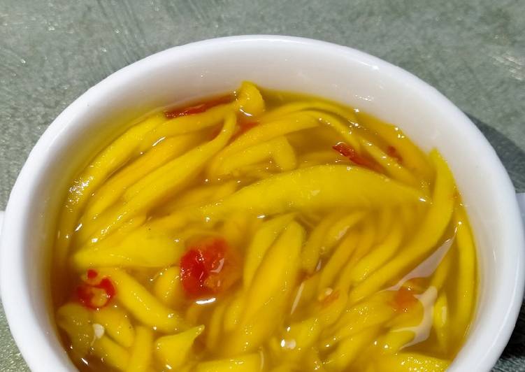 Cara Memasak 121.Rujak Serut mangga Cepat