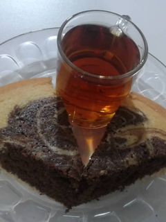 عکسی از دستور زبرا کیک 😋