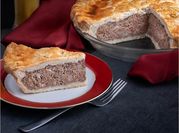 A picture of potatoes minced beef