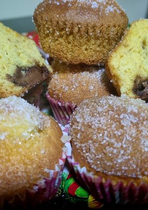 Narancsos-nutellás muffin recept fotója