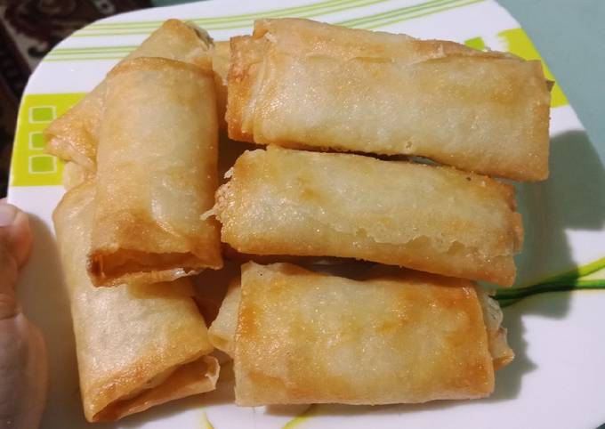 Lumpia Mie jangung + Tahu