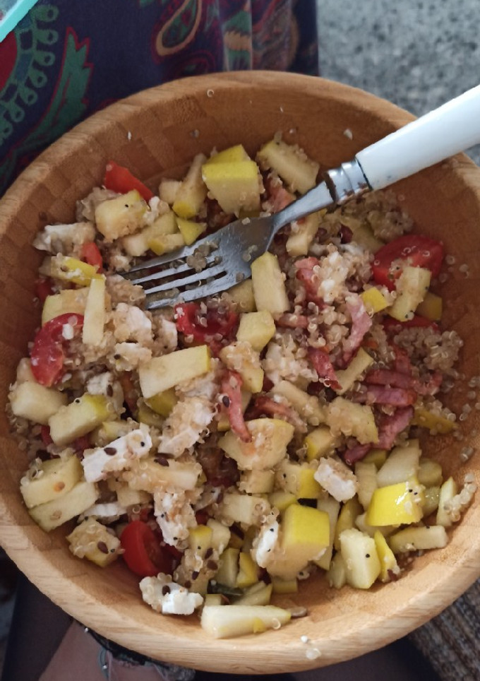 Una foto de Ensalada de quinoa
