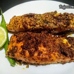 Roasted Butter Mustard Fish A picture of Roasted Butter Mustard Fish.