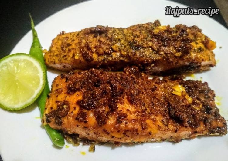 Steps to Make Speedy Roasted Butter Mustard Fish
