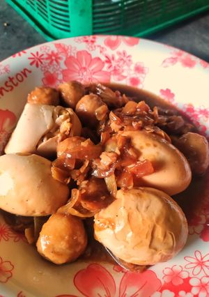 Foto resep Semur bakso telur
