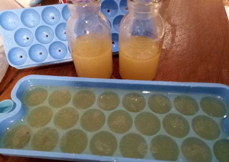 Kaldu sumsum sapi untuk mpasi baby under 1y