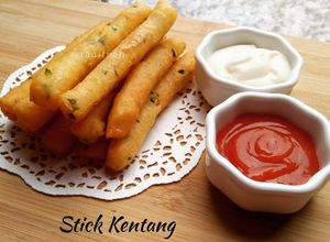 Foto resep Stik Kentang Keju Krispy