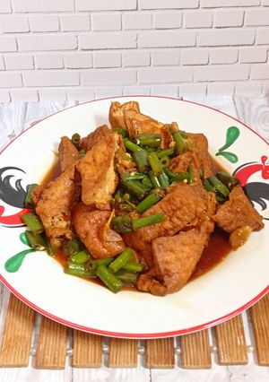 Foto resep Tahu Masak Cabe Hijau
