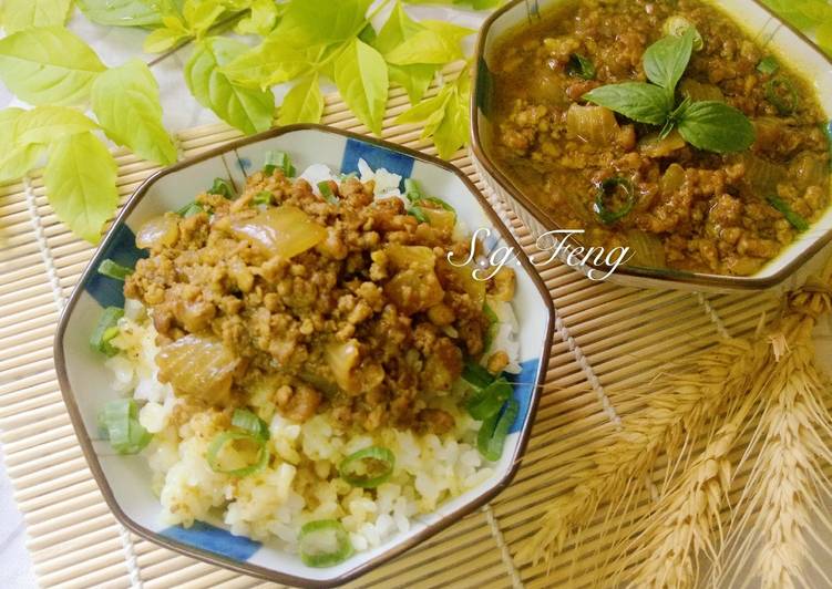 咖哩牛肉醬(飯)