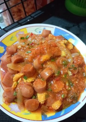 Foto resep Sosis asam manis
