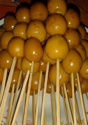 Foto resep Telur puyuh angkringan puedeeessss