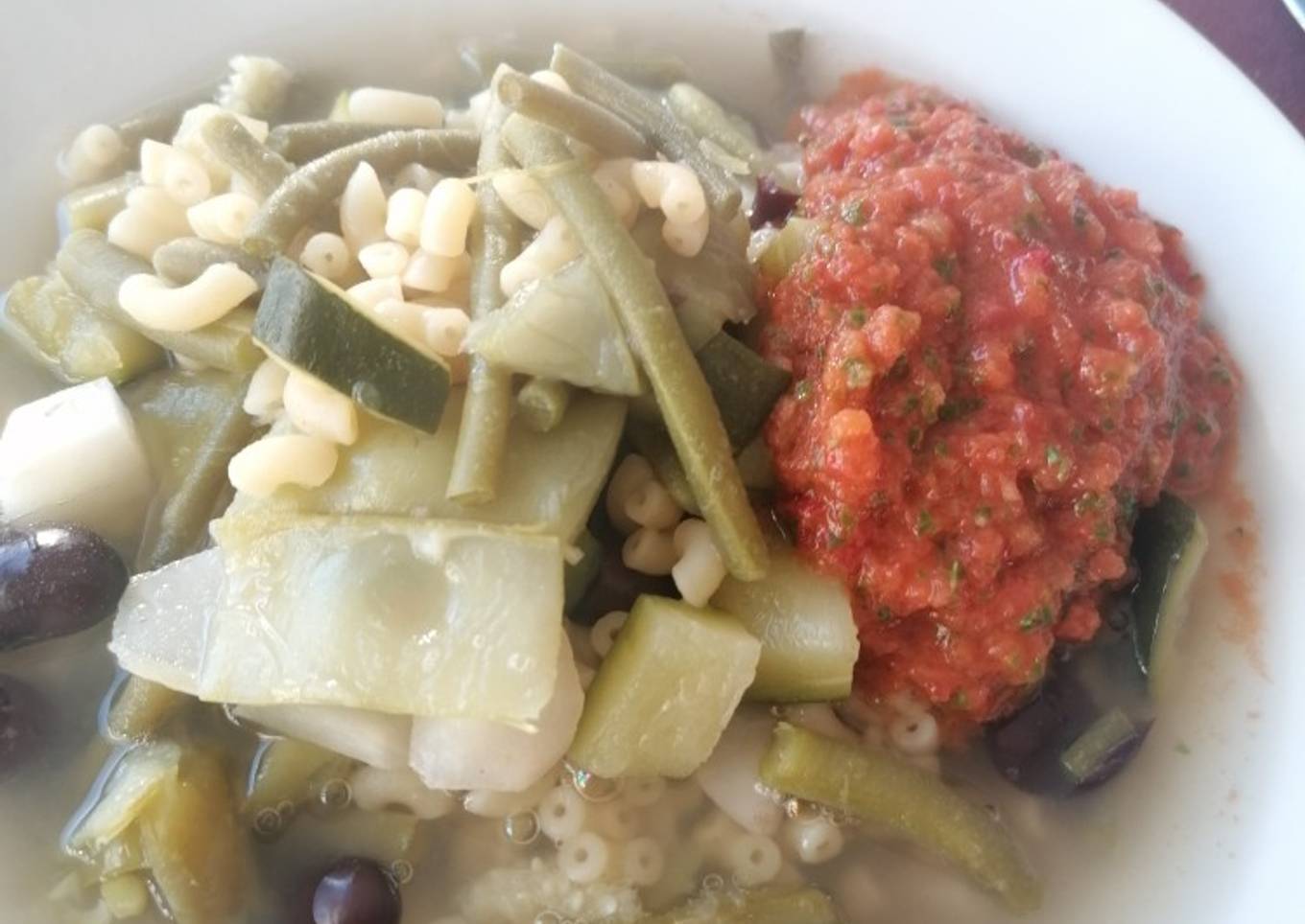 Soupe Pistou provençale