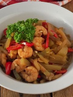 Foto resep Tumis Labu Udang
