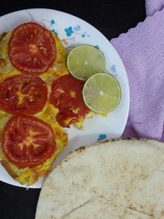 عکسی از دستور املت قارچ رژیمی