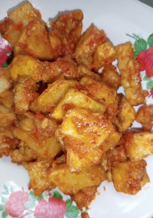 Foto resep Kentang & tempe balado