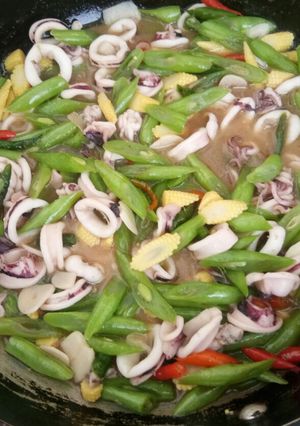 Foto resep Tumis cumi butren