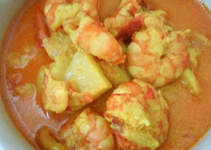 Gulai udang nanas #khasbangka (2)