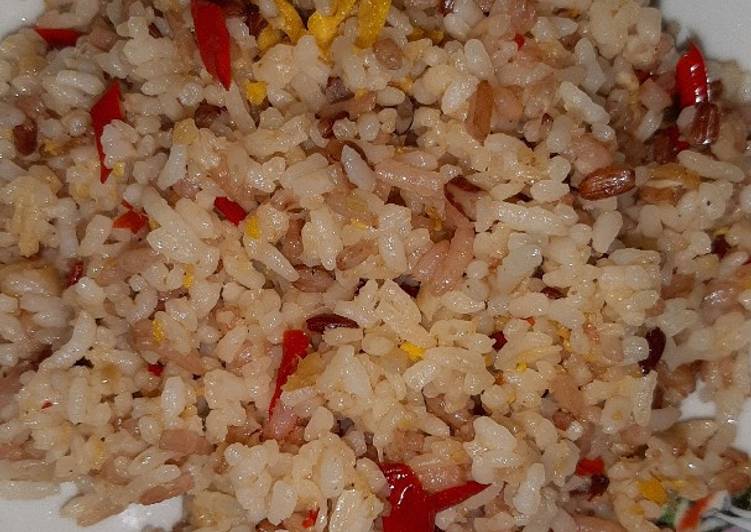 Nasi goreng merah putih ~