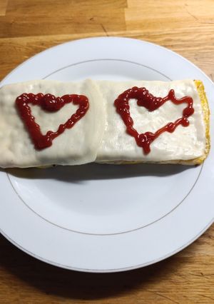 Zdjęcie przepisu Omlet w innej wersji.