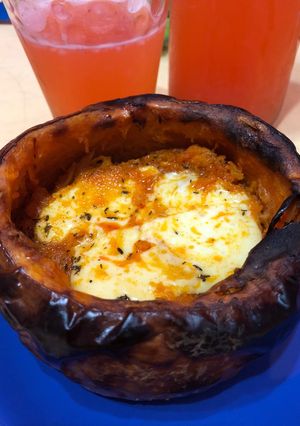 Una foto de Calabaza al horno