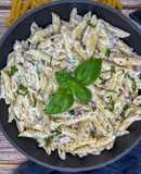 Baconös tejszínes penne