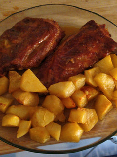 Una foto de Costillas asadas