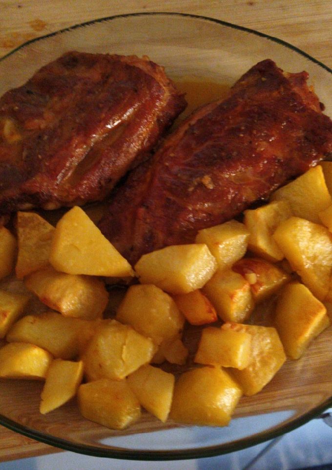 Una foto de Costillas asadas