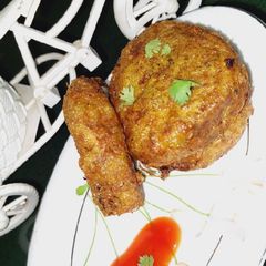 A picture of Gawar ki phali ke kabab.