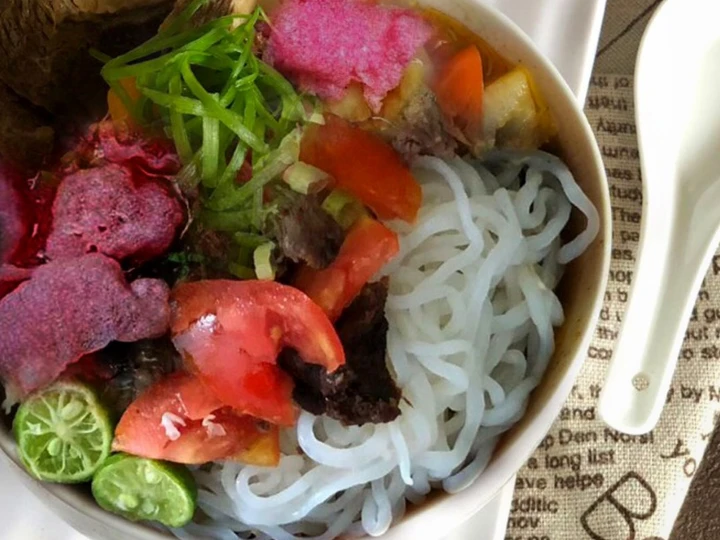 Langkah Gampang Membuat Resep 424. Soto Padang Iga Sapi dengan Shirataki #AnjangsanaKhas_SotoPadang yang Bisa Manjain Lidah Anti Ribet, Lezat