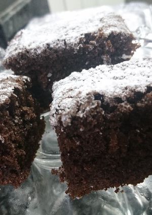 Una foto de Budín de chocolate súper rendidor