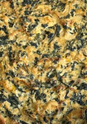 Foto de Quiche de Frango e Espinafres