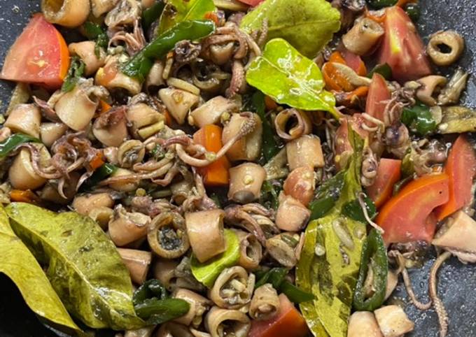 Resep Oseng Cumi Asin Cabe Ijo Resep Oseng Cumi Asin Cabe Ijo