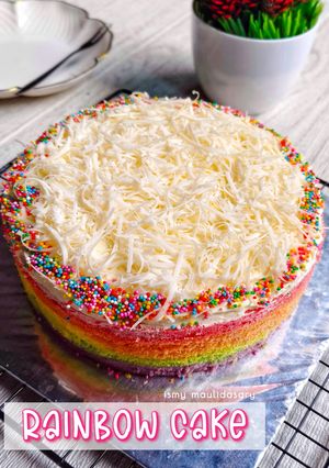 Foto resep Rainbow Cake Ekonomis