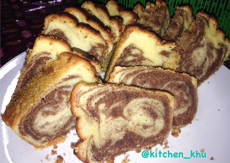 Rahasia Membuat Marmer Cake yang Lezat