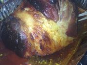 A picture of christmas ham