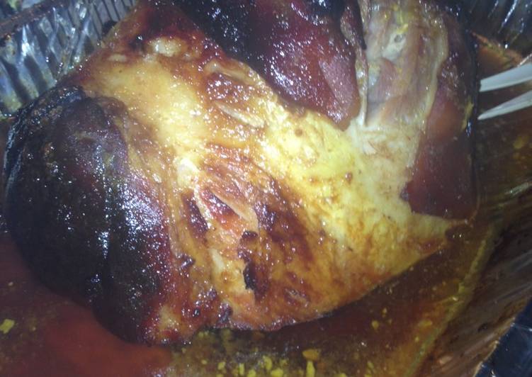 How to Make HOT Honey baked Ham