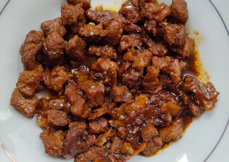 Cara Bikin Oseng daging kecap, Bikin Ngiler