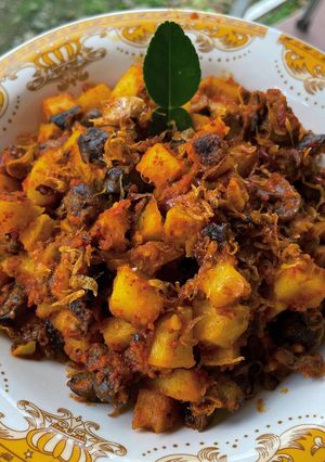 Foto resep 3. Sambal Goreng Kentang Ati Ampela Rumahan (simple)