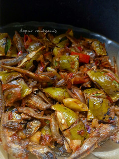 Foto resep Teri pete tumis pedas
