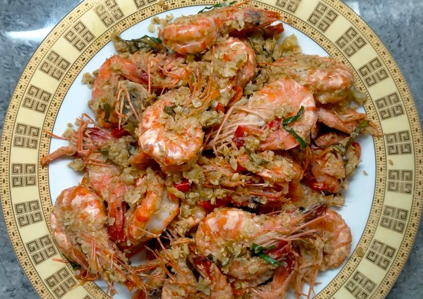 Udang goreng gandum