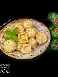Foto resep Onde onde Isi Kacang Hijau